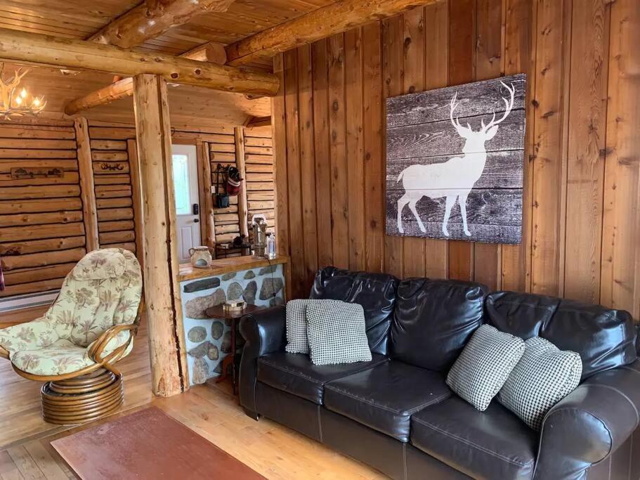 Cozy Log Cottage La Minerve Exterior photo